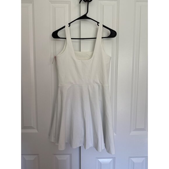 Spanx Square Neck Active Dress NWT size Medium WHITE - Picture 5 of 7